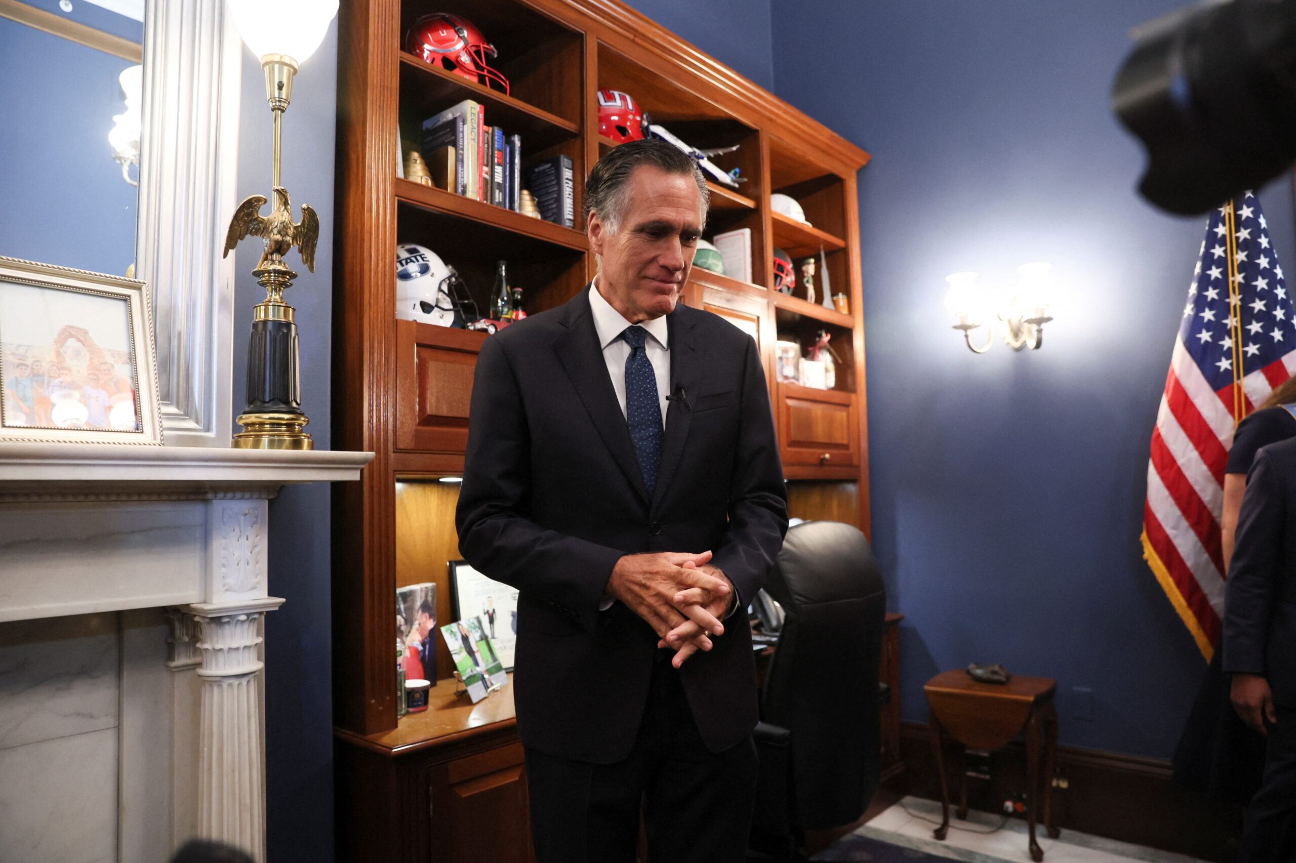 Sen. Mitt Romney of Utah announces his retirement and calls for the next generation of leaders